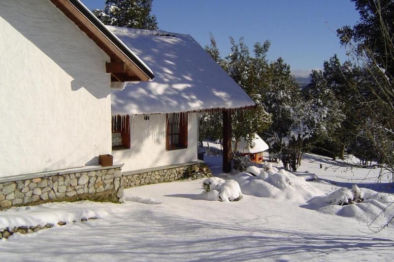 וילה לה אנגוסטרה Cabanas & Aparts Lancuyen, Villa De Montana חדר תמונה